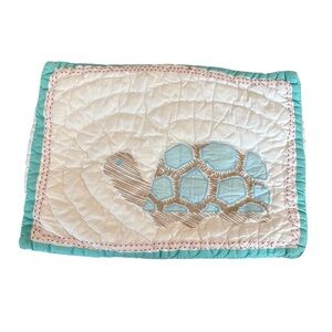Pottery Barn Kids sea turtle pillow sham